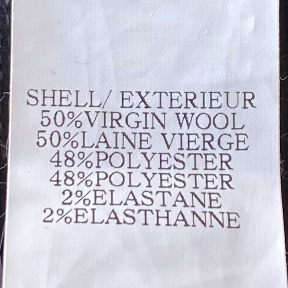 Theory Raffi / Slim Fit Motley 5-Pocket Wool-Blend Pants Size 30 - Picture 4 of 4